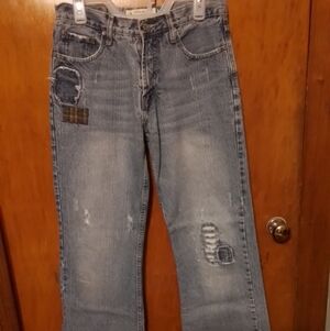 Mens Size 30/32 Duck Head Blue Distressed Men Jeans.